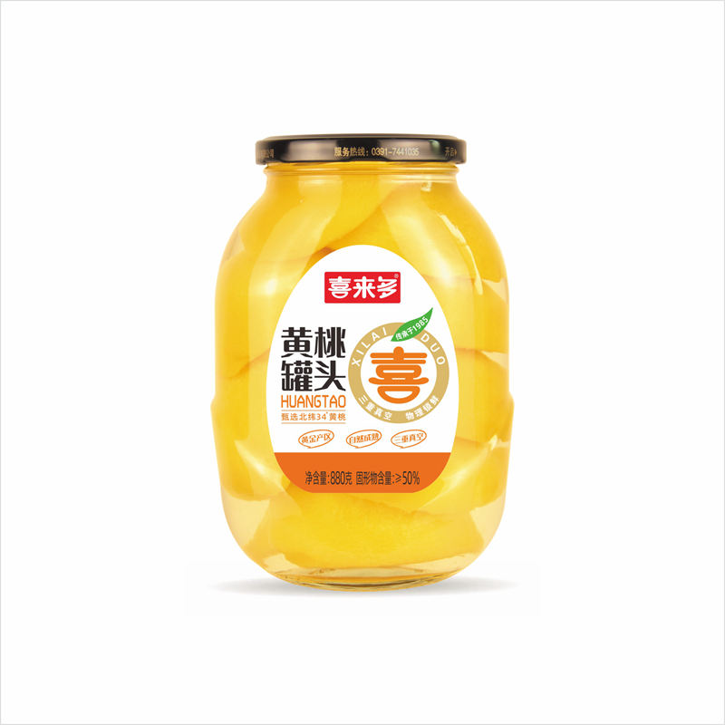 黄桃罐头